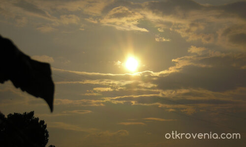 Облаци при Залез