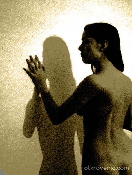 ...and she meets her shadow