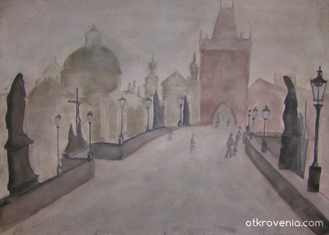 "Карловият мост - Прага"