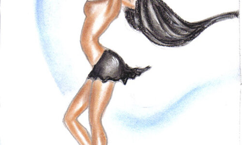 Нежен полъх на женска плът