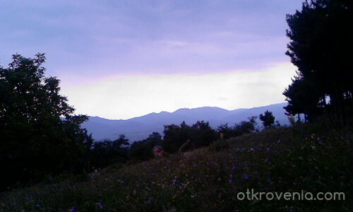 Природа и залез-две в едно