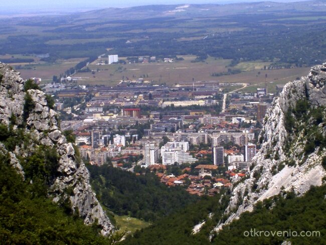 Враца от птичи поглед