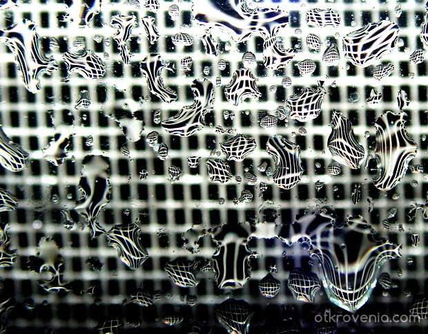 Капки в мрежа