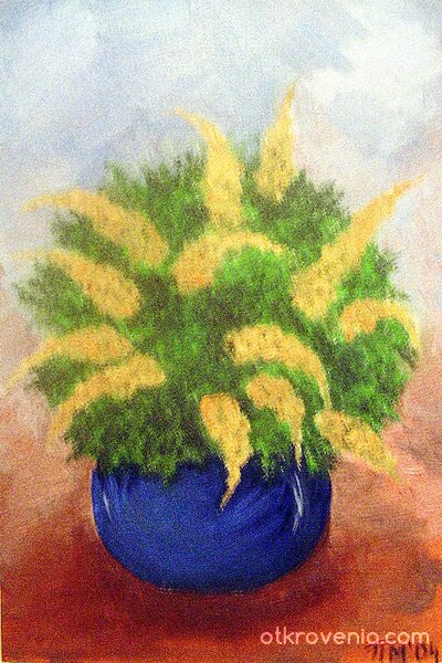 ЦВЕТЯ  (масло)