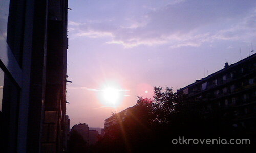 Гледка от терасата :))