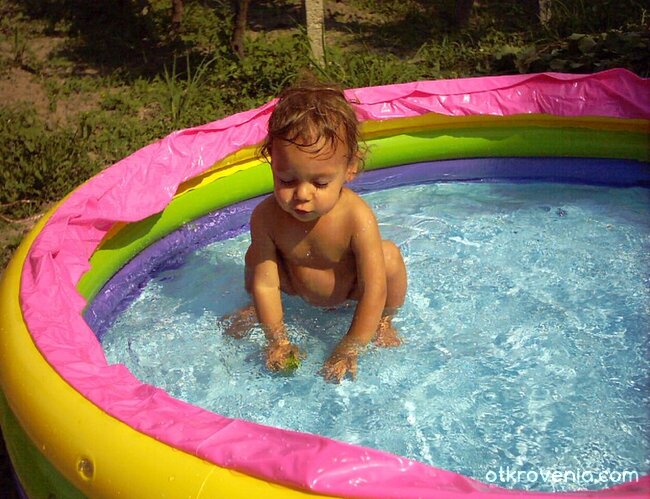 радостта на бебето...