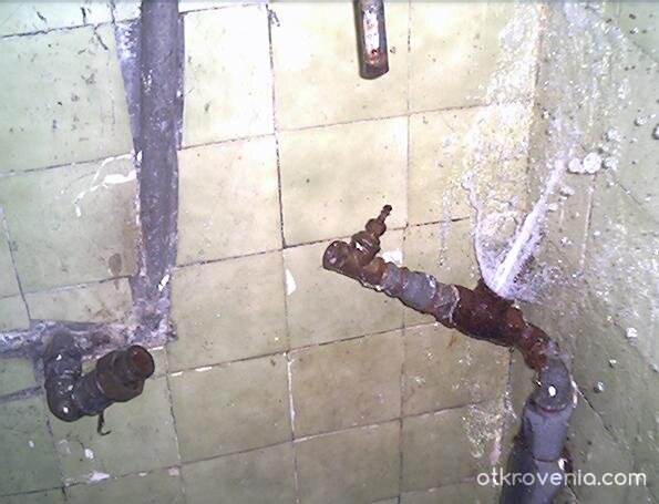 Спукан водопровод