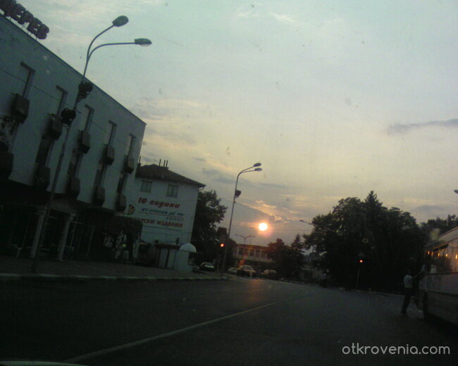 Красив залез....