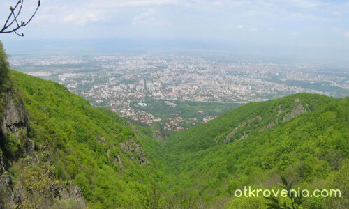 Изглед на София над Бояна