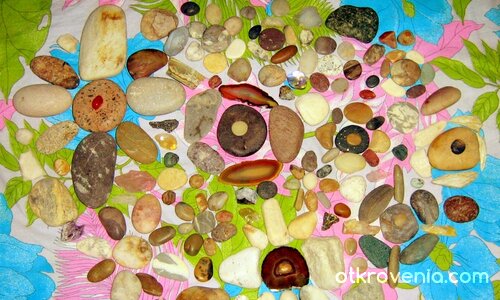 Поредният ден... В утринната свежест - каменни цветя...