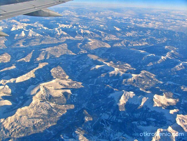 Полет над Алпите