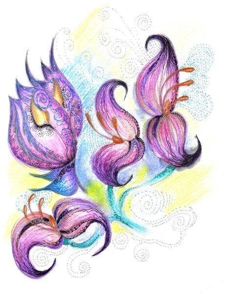 Нежният живот между цветята