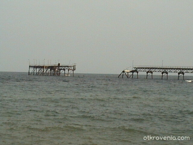 Мостът край Шабла...никой не го е грижа