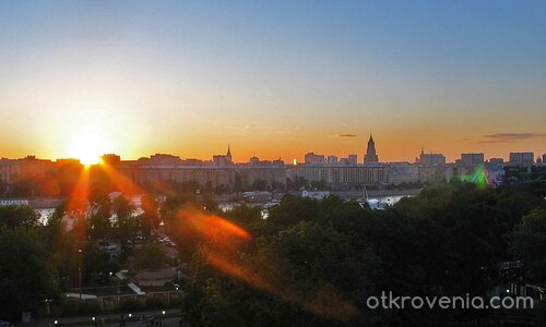 Залез над Москва