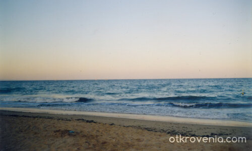 След горещия летен ден