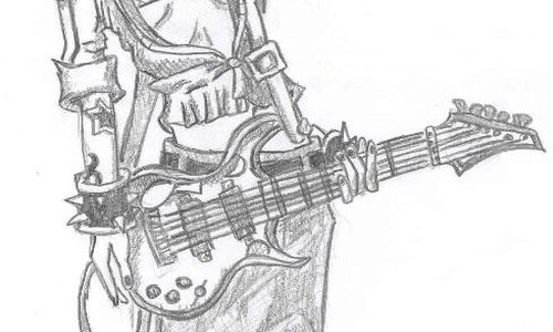 китаристка