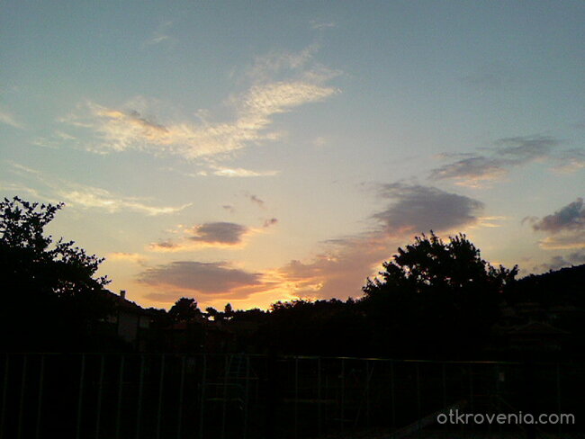 Залез над детската градина