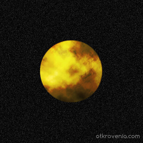 Луната спи сред безброй звезди