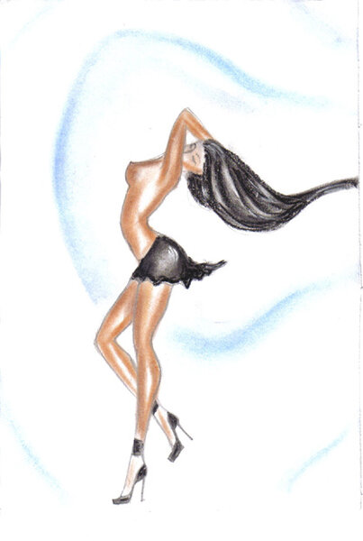 Нежен полъх на женска плът