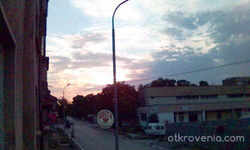 Залез от терасата