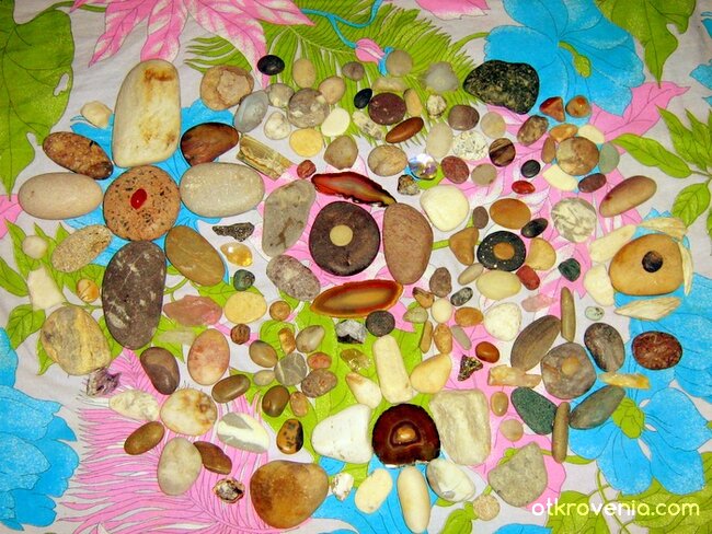 Поредният ден... В утринната свежест - каменни цветя...