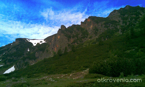 В подножието на връх Мальовица
