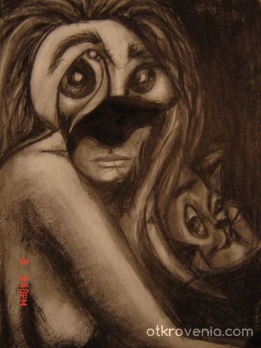 Автопортрет с Том